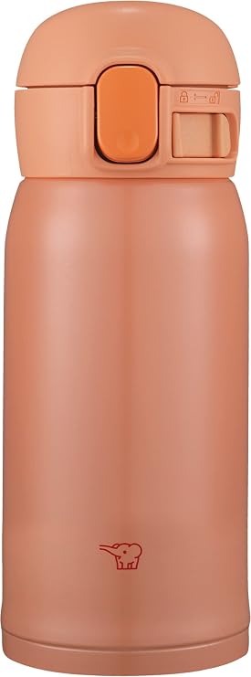 Zojirushi SM-WR36EDP Stainless Mug, 12-Ounce, Cantaloup