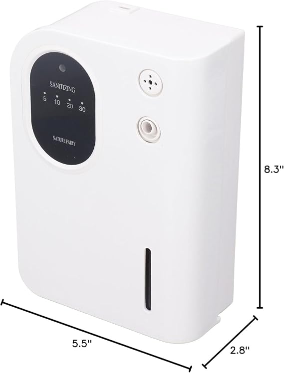 Smart Scent Air Machine, Waterless Essential Oil Diffuser 160ML with Nebulizing Diffusion System, Portable Scent Diffuser with USB Rechargeable for Large Room,Home,Office, Spa