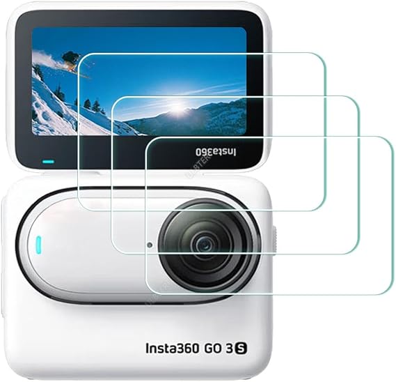 ULBTER Screen Protector for Insta360 GO 3S 360 [3 Pack]