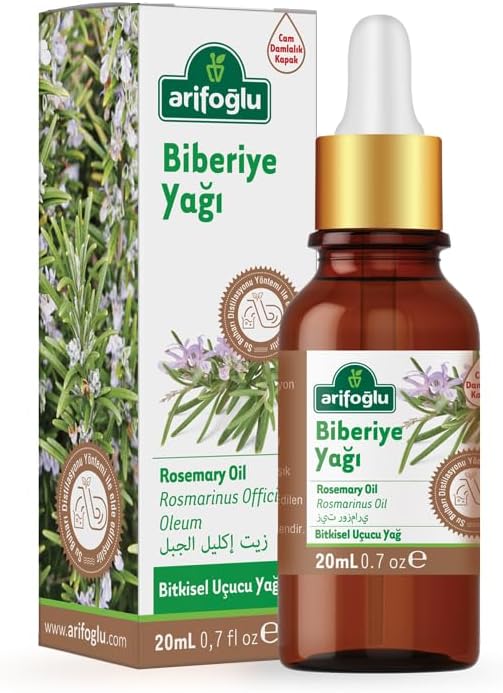 Arifoğlu Rosemary Oil 20ml 100% Pure Oil – For Hair Care and Hair Strengthening Effect | Arifoğlu Rosemary Oil 20ml 100% Pure – Hair Care and Strengthening Effect