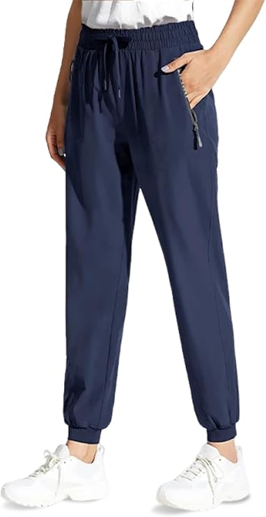 Stretch Pants, Ultra Soft Stretch Perfect Drape Casual Pants (Blue (Jogger),Small)