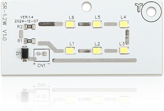 Microwave Light Board Replacement for Frigidaire IKEA Electrolux Microwave Replace 5304499540 5304509445 5304517872 123462-A0 4920115 AP6809088 PS12585761 EAP12585761 Microwave Light Bulb