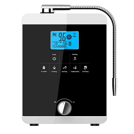 PH2.8-11 Alkaline Acidic Water Ionizer Machine Alkaline Water Purifier Filter LCD Touch Control 500~-800MV ORP