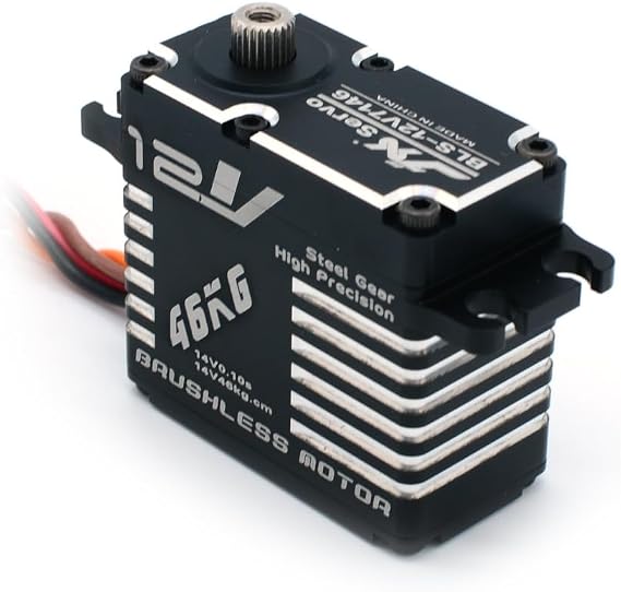 JX BLS-HV7146MG 46KG Digital Brushless Standard HV Servo High Precision Steel Gear Motor Full CNC Aluminum Shell for RC Car Part