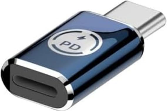 Livx 35W Lightning to Type C iPhone 15 Max Pro Plus Yuva Çevirici Hızlı Şarj Aktarımı OTG Dönüştürücü Gri OTGTM-G