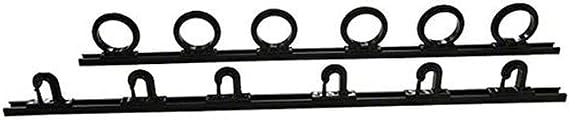 DU-BRO Fishing 1080 Trac-A-Rod Storage System, 2 ft, Black