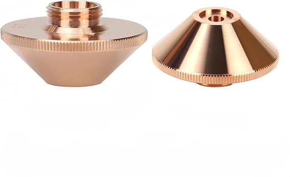 DMK Storm Series Laser Cutting Nozzle Single Layer High-Power Pressurized Nozzle D28 H15 M11 for Precitec/WSX/HANS/Boci/Bodor/Raytools Fiber Laser Cutting Head (Caliber 2.0mm)