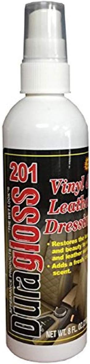 Duragloss 201 Milky White Vinyl and Leather Dressing - 8 oz.