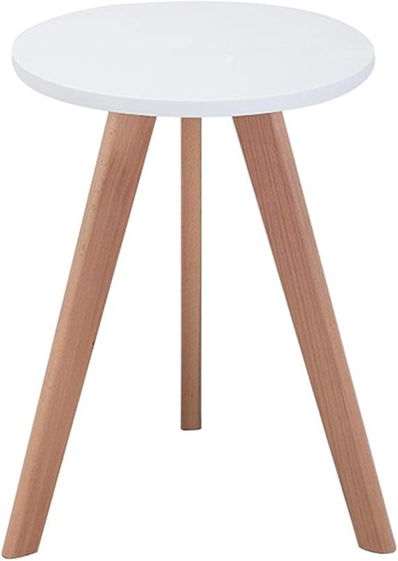 Living Room Niture Small Round Table, Small Dining Table in Student Apartment, Side Table for Easy Storage, Balcony Bedroom Sofa Table, Negotiation Table, #2, 40*45cm Feito na China Comfortable