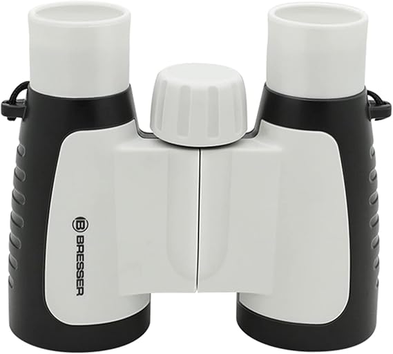 Bresser 3x30 High Resolution Real Binoculars for Kids Ages 3+ Years Old for Outdoors Bird Watching Travel and Beach Great Educational Gift for Boys and Girls