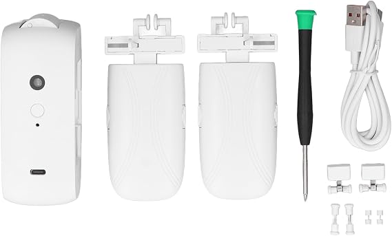 Automatic Curtain Opener, Smart Curtain Opener and Closer with Remote Control, High Performance Motor, Quiet operating Automatic Curtain Controller for U Shaped I Shaped Rail
