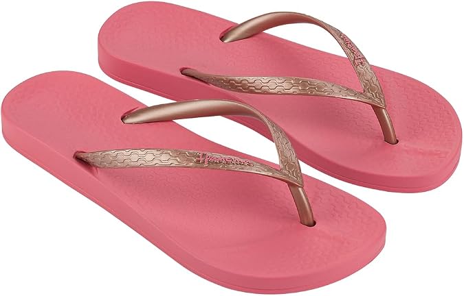 Ipanema Anatomica Tan Flip Flops EU 39, Pink metallic pink, 7 UK