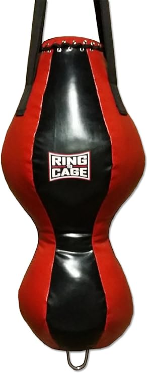 Double-End Heavy Punching Bag - Filled, Hook and Upper Cut Specialty Bag