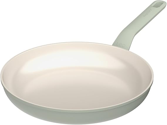 Berghoff Leo Balance 11" Ceramic Nonstick Frying Pan Skillet, Sage Green