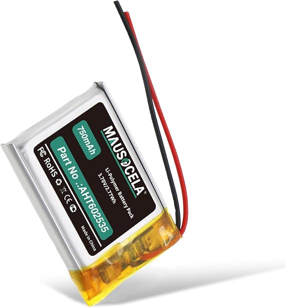 750mAh AHT602535 Replacement Battery for Robot, Compatible with Vector, Cozmo Robot
