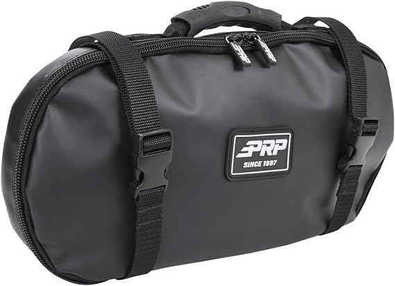PRP Seats E64L Black Spare Drive Belt Bag for UTVs-Large