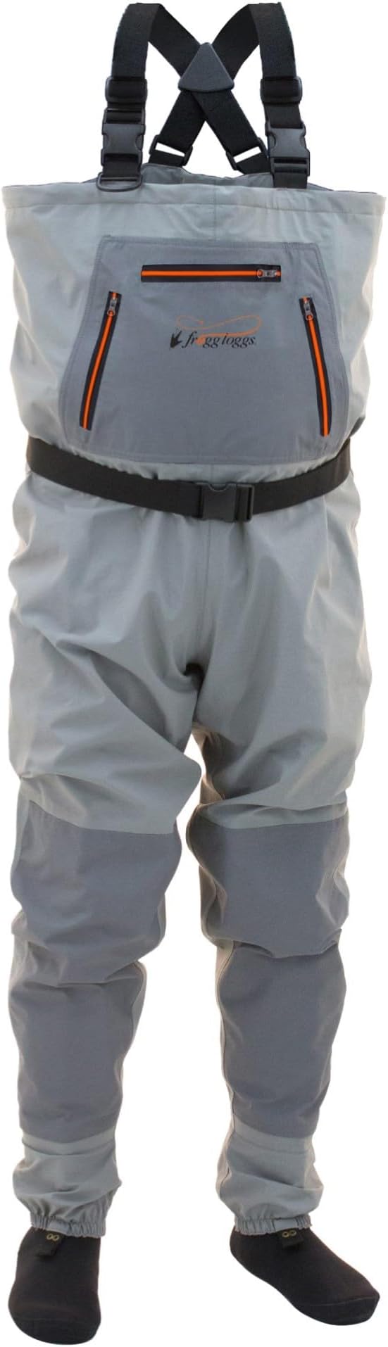 FROGG TOGGS Hellbender Waterproof Chest Fishing Waders, Stockingfoot