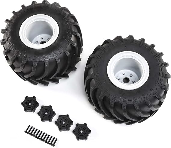 Losi Mounted Monster Truck Tires L/R LMT LOS43034 RC Tire