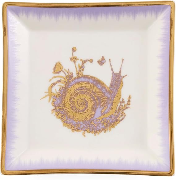 Jonathan Adler Women's Botanist Snail Square Tray