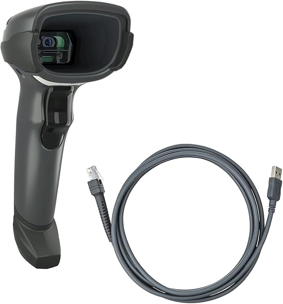 Zebra DS4608-SR Standard Range 1D 2D Handheld Barcode Scanner QR Wired USB Imager Black Corded Screen Code Reader for POS System - JTTANDS