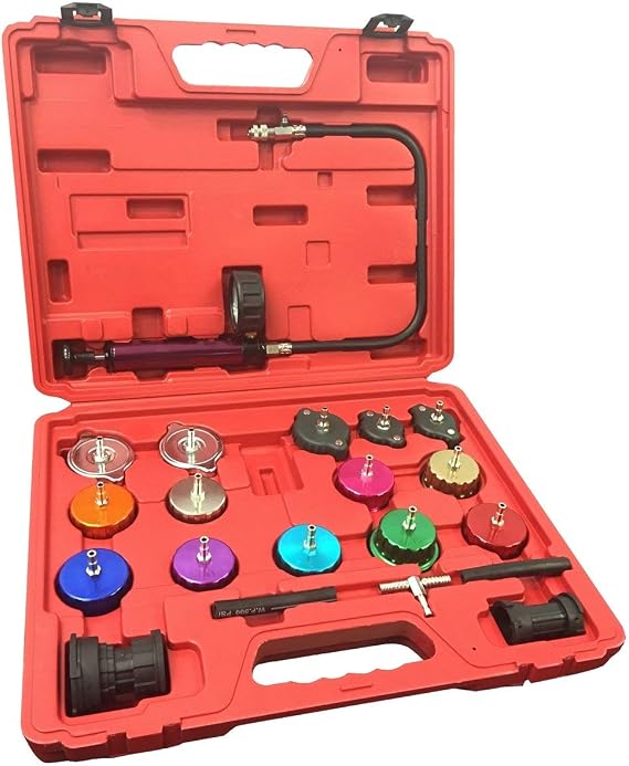 FJC - Radiator And Cap Pressure Tester Kit-21Pc (43660)