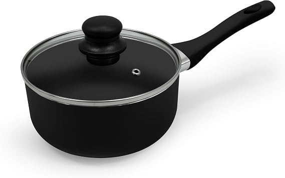 2 Qt Professional Aluminum Saucepan w/Nonstick Coating