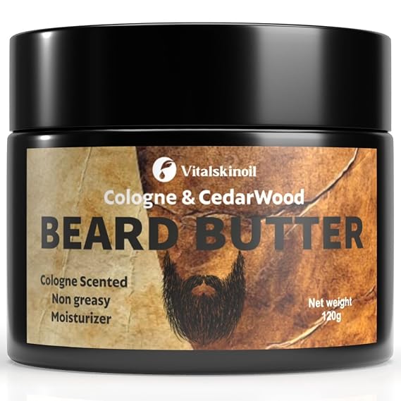 Beard Butter for Men, Cologne Scent, Non-Greasy Conditioning grooming