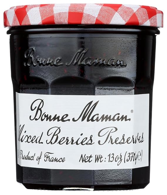 Bonne Maman Preserves Mixed Berries 13 oz (Pack of 12)