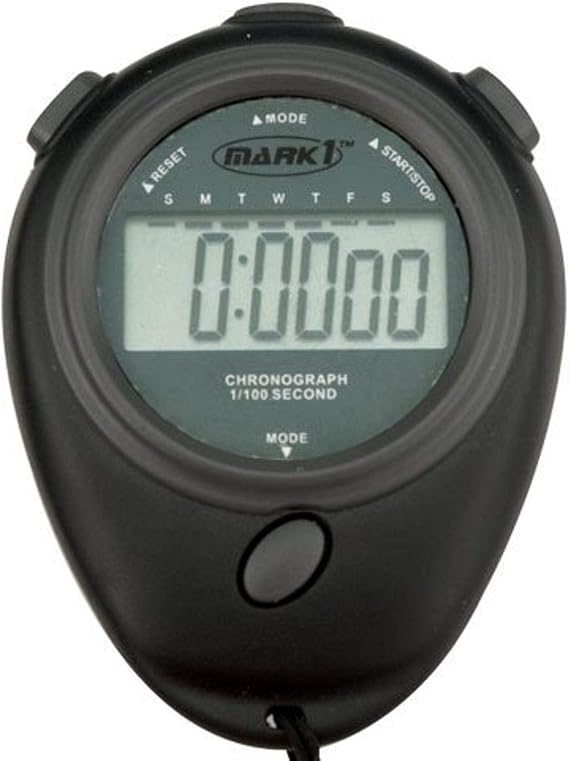 Economy Stopwatch - Black