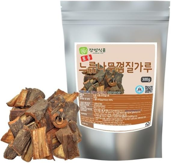 Organic Natural Korean Pure Herbs Elm Bark (Cortex Ulmus,Slippery Elm) Extract Powder-10.58 Ounce (300g)