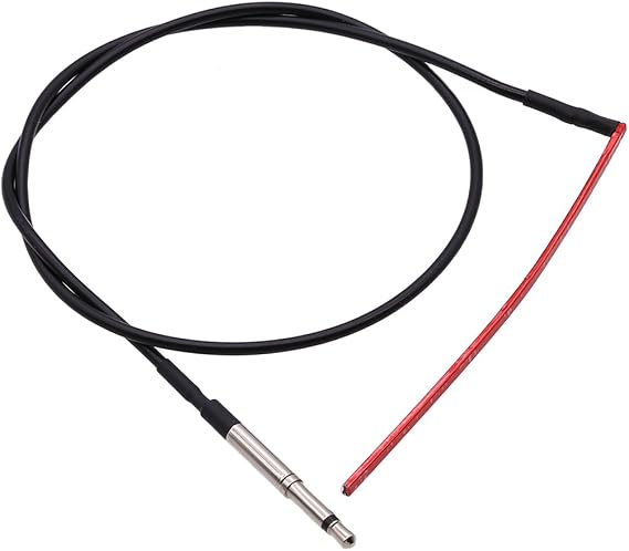 Ultrathin Red Pickup Under-Saddle Passive Piezo Film Pickup For Acoustic Guitar (With Plug)