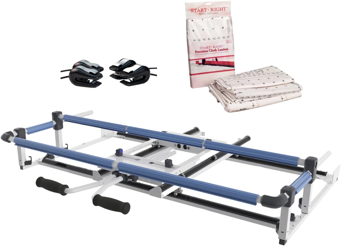Cutie Tabletop Quilting Frame with Cloth Leaders and Bungees - Portable Storable Quilting Frame - Quilt Sew & Stitch - Compatible with Most Sewing Machines - Fits On Any Table