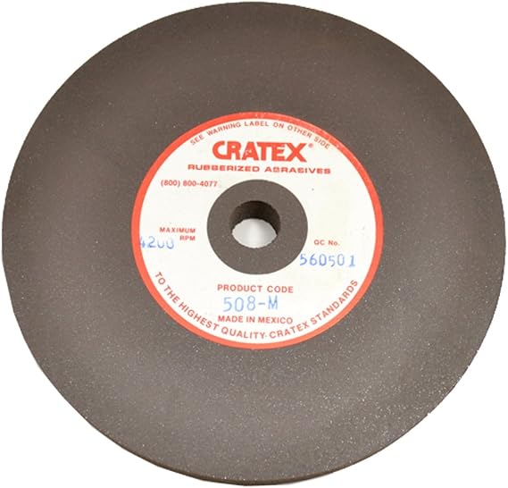 Cratex #308M Rubberized Abrasive Wheels 3X1/2X1/4 Medium