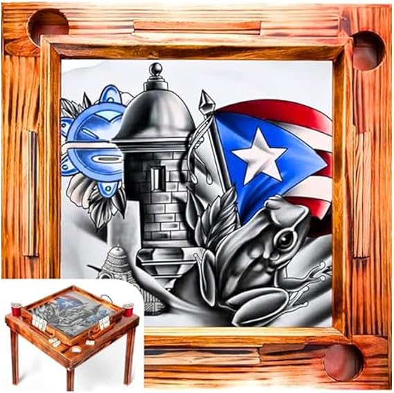 Premium Puerto Rico Domino Table Made in PR | Mesa de Domino Puerto Rico