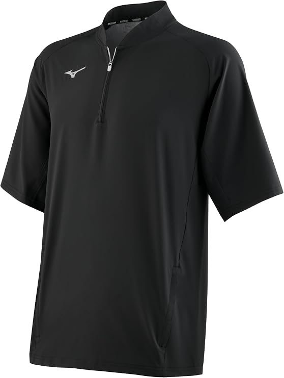 Mizuno Mens Gametime Short Sleeve Hitting Jacket