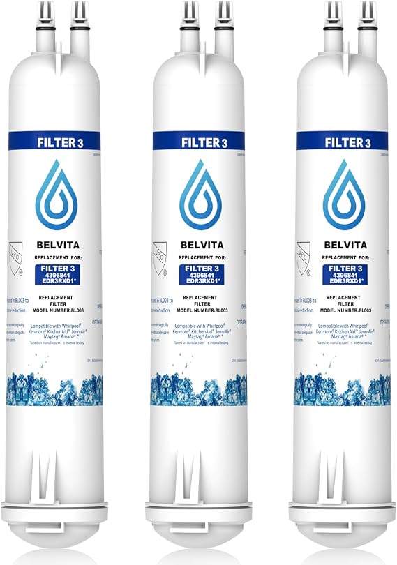 BELVITA Water Filter Replacement for EDR3RXD1