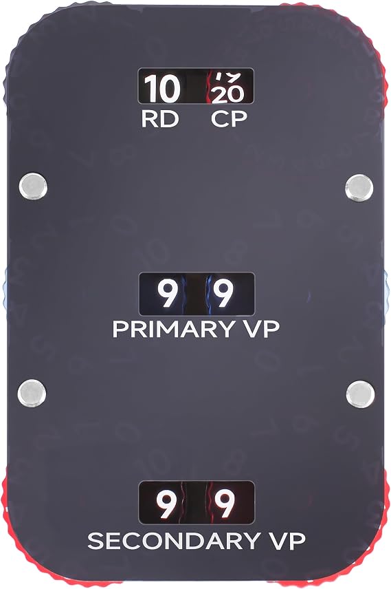 Translucent Acrylic Battle Tracker, Score Tracker Compatible with Warhammer 40K