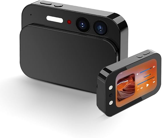 Dpofirs 4K Digital Camera 64MP HD with 2.8 Inch, Compact Vlogging Camera for Teens, Adults, AF Auto Focus, 3600mAh Battery (Black)