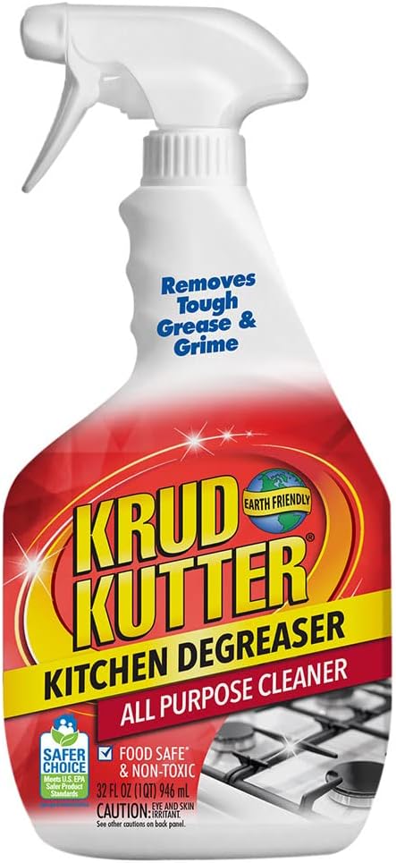 Krud Kutter 305373 Kitchen Degreaser All-Purpose Cleaner, 32 oz