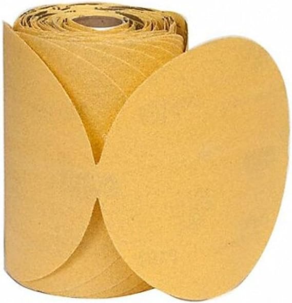 Norton 662611-83806 Gold Reserve 5" P80B PSA Disc Roll, (100 Discs/Roll)
