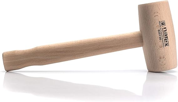 Narex Beech Wood Carving Mallet, 11 oz (300g), 12 inches, Unfinished European Beech