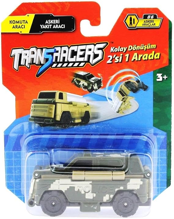 Transracers Transforming Vehicles Military Vehicles Command Vehicle/Fuel Vehicle