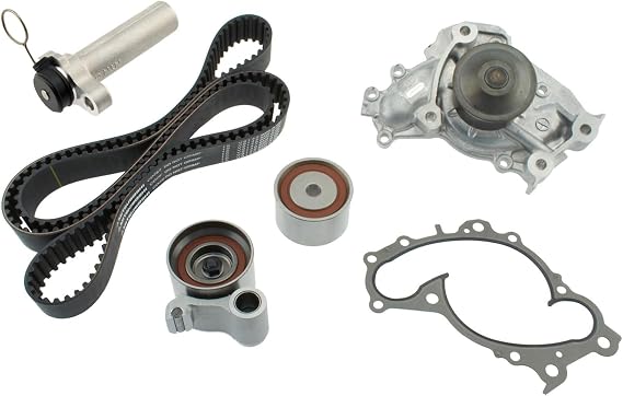 AISIN GENUINE TKT-024 Engine Timing Belt Kit with Water Pump - Compatible with Select Lexus ES300, RX300 Toyota Avalon, Camry, Sienna, Solara