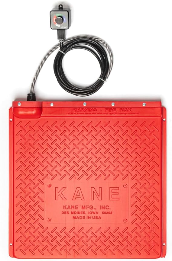 Kane Electric Pet Heat Mat w/Rheostat Control 18x18