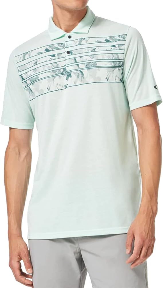 Oakley Men's Azalea Stripe Polo