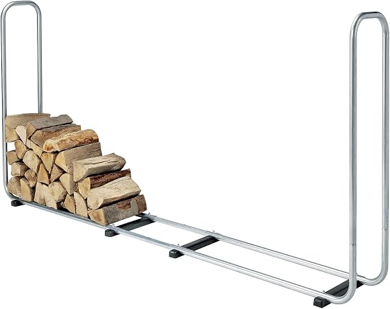 Wolfcraft Stacking Aid for Firewood I 5122000 I Size-adjustable firewood store