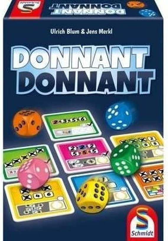 Schmidt Spiele 88301 Giving, Roll & Write, Dice Game