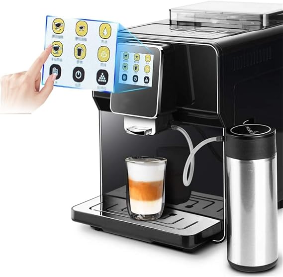 ARC700 Super Automatic Espresso Machine with Grinder, Touch Screen, Black