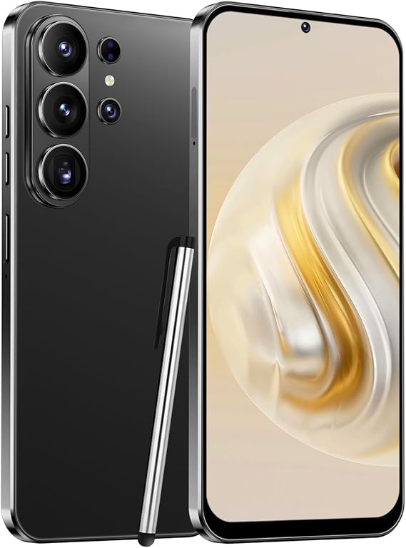 4G Smartphone Unlocked, 6.6" Incell HD Display, 4GB RAM+32GB ROM (Expandable to 256GB), 5000mAh Battery, 13MP+16MP Dual Camera, Android 12, Face Unlock,OTG,GPS (Black)