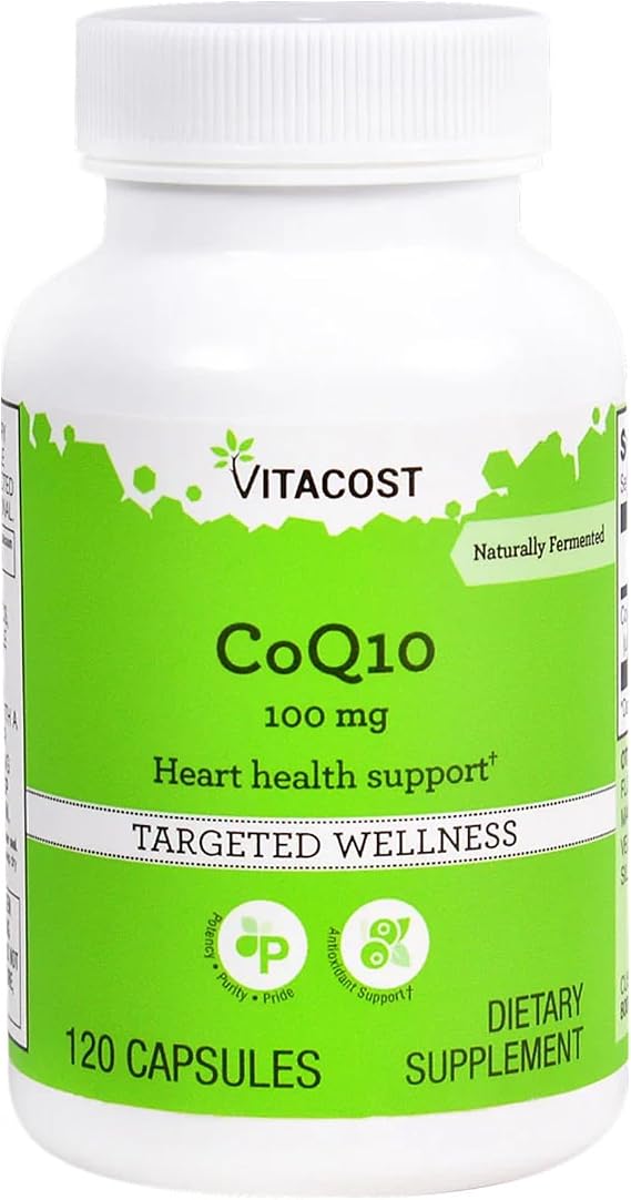Vitacost CoQ10, 100 mg, 120 Capsules